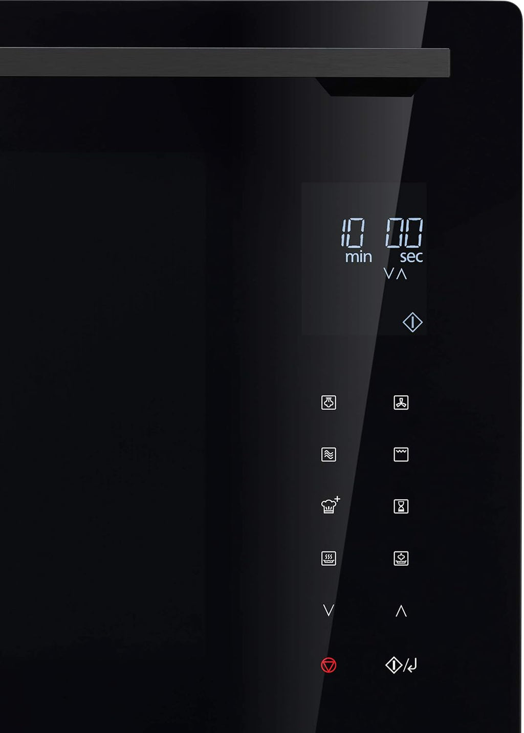 Panasonic NN-CS88LBEPG | 4-in-1-Kombi-Dampfofen, 31 l, Inverter, Drehheizung auf 30-230 °C, Flachgrill 1300 W, Mikrowelle 1000 W, Dampf 1300 W, feste Oberseite, Schwarz — Version FR