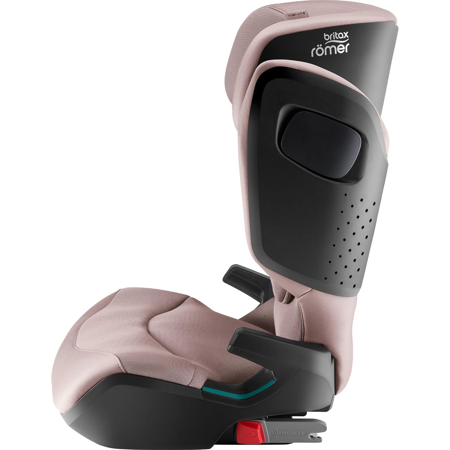 BRITAX RÖMER Kindersitz KIDFIX PRO M, für Kinder von 100-150 cm (i-Size) mit und ohne ISOFIX, 3,5-12 Jahre, Midnight Grey | Classic