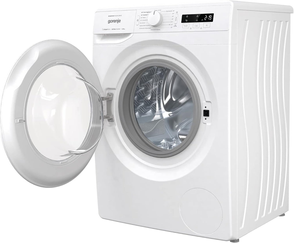 GORENJE WNPI84APS Waschmaschine LED Display Inverter PowerDrive Motor AquaStop Dampffunktion 16 Programme