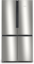 SIEMENS KF96NVPEA iQ300 Multi-Door-Kühlschrank, 183 x 91 cm, 405 L Kühlen & 200 L Gefrieren, hyperFresh längere Frische, noFrost nie wieder abtauen, superCooling schnellere Kühlung