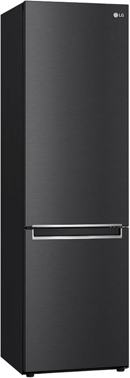 LG GBP62MCNAC Kühl-Gefrierkombi – 384 L, Energieeffizienz A, Total NoFrost, DoorCooling+, niedriger Geräuschpegel, modernes Design in Anthrazit Schwarz, 59,5 x 67,5 x 203 cm