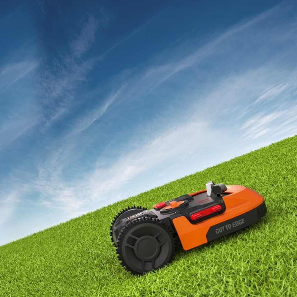 WORX Landroid Vision M600 Mhroboter WR206E.1 für Grten bis 600m - intelligenter Mhroboter ohne Begrenzungskabel – WLAN & Bluetooth – aktive Hindernisvermeidung mit KI-Technologie – APP Steuerung