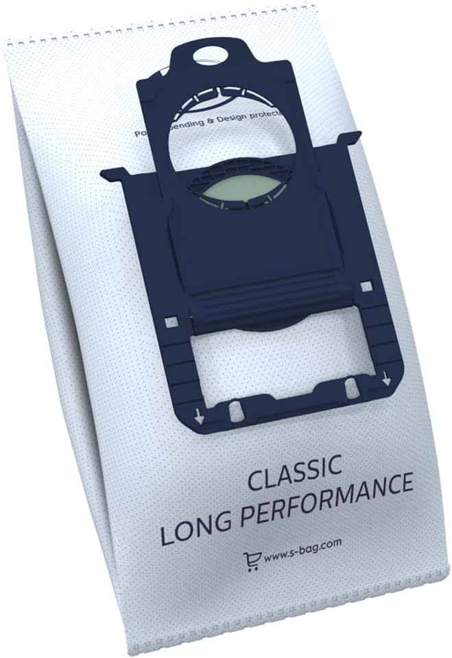 AEG CLEAN 6000 AB61C2DB Staubsauger mit Beutel / hohe Saugleistung / inkl. Polsterdüse / 50 % Recyclingkunststoff / ideal für Haustierbesitzer / Reinigen von Polstern / 12 m Kabel / 750 W / Blau