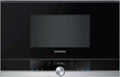 Siemens BF634LGS1 Mikrowelle, 900 W, 21 L Garraum, LED-Innenbeleuchtung, Edelstahl