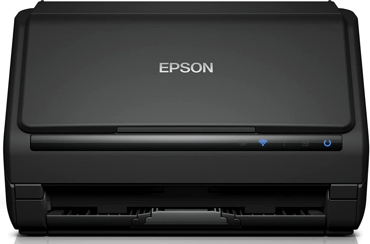 Epson WorkForce ES-580W Scanner, Dokumentenscanner (scannt ohne PC, 35 Seiten bzw. 70 Bildern pro Minute, bis DIN A4, beidseitiger Scan in einem Durchgang, automatische Ausrichtung) One size