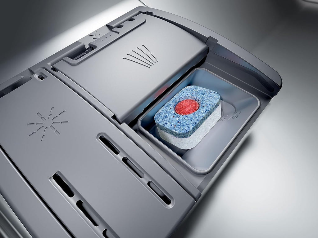 Bosch SMV4ETX08E, Serie 4, Smarter Geschirrspüler Vollintegriert 60 cm, Besteckkorb, Spülmaschine mit Programmassistent, besonders Leise, Rackmatic, Automatische Türöffnung, InfoLight, AquaStop