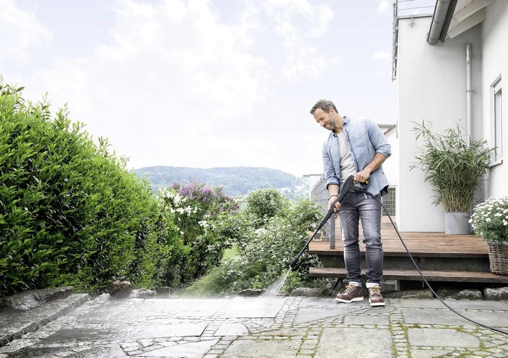 Krcher Hochdruckreiniger K 7 Premium Power Home, Druck: 180 bar, Durchfluss: 600 l/h, Flchenleistung: 60 m/h, Leistung: 3.000 W, Schlauchtrommel, mit Pistole, Dreckfrser, Strahlrohr