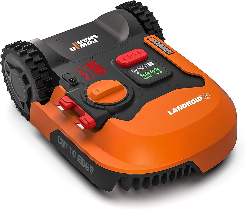WORX Landroid Vision M600 Mhroboter WR206E.1 für Grten bis 600m - intelligenter Mhroboter ohne Begrenzungskabel – WLAN & Bluetooth – aktive Hindernisvermeidung mit KI-Technologie – APP Steuerung