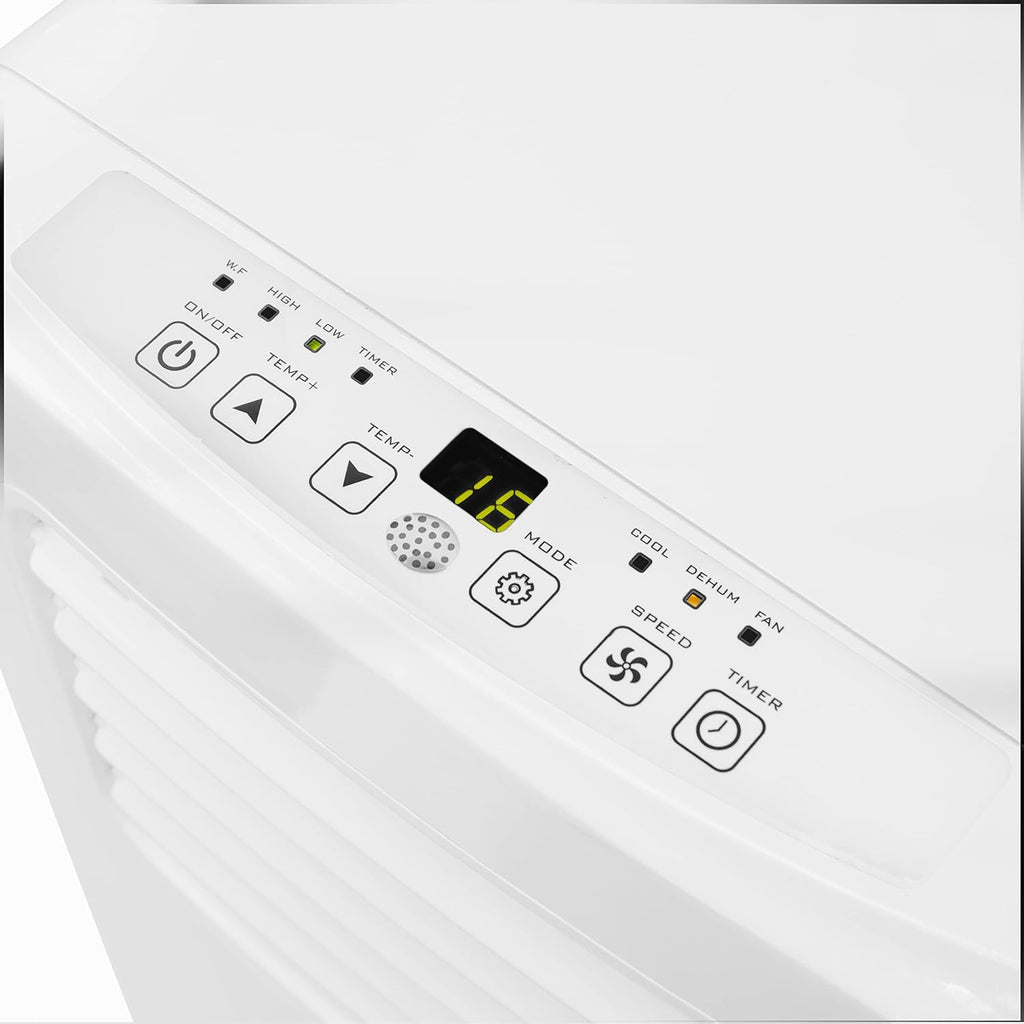 Tristar AC-5531 Mobile Klimaanlage – Kombinierte Kühl-, Entfeuchtungs- und Ventilatorfunktion – mit Fernbedienung – Abdichtungsset inkl. – 10.500 BTU