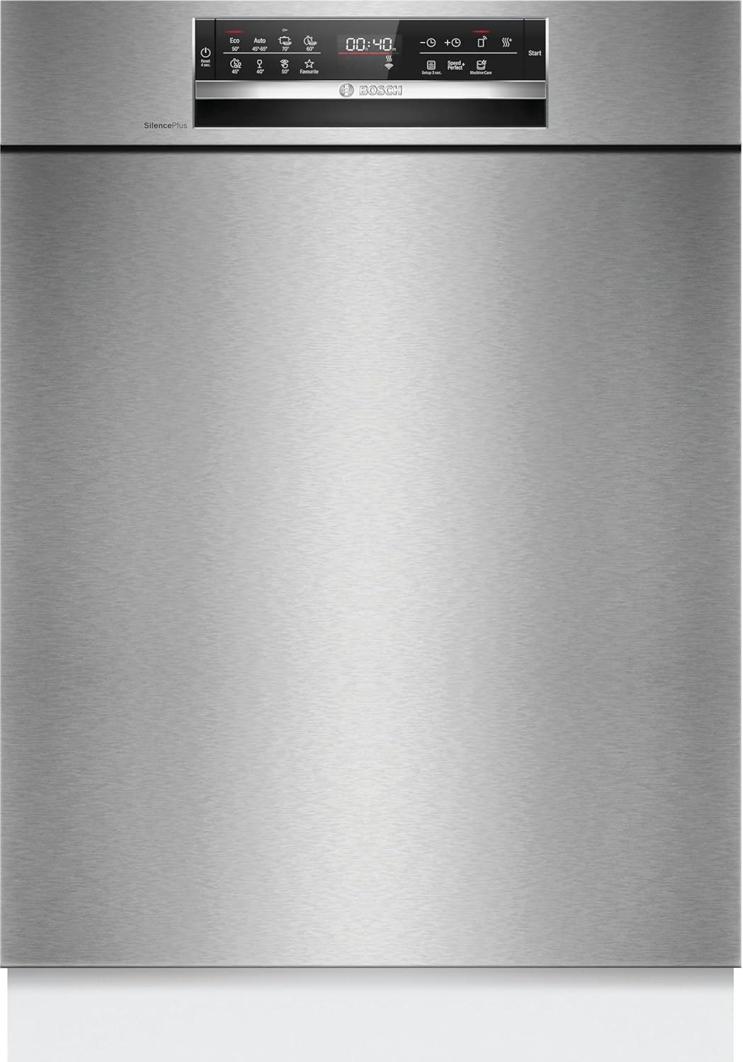 Bosch SMV4ETX08E, Serie 4, Smarter Geschirrspüler Vollintegriert 60 cm, Besteckkorb, Spülmaschine mit Programmassistent, besonders Leise, Rackmatic, Automatische Türöffnung, InfoLight, AquaStop