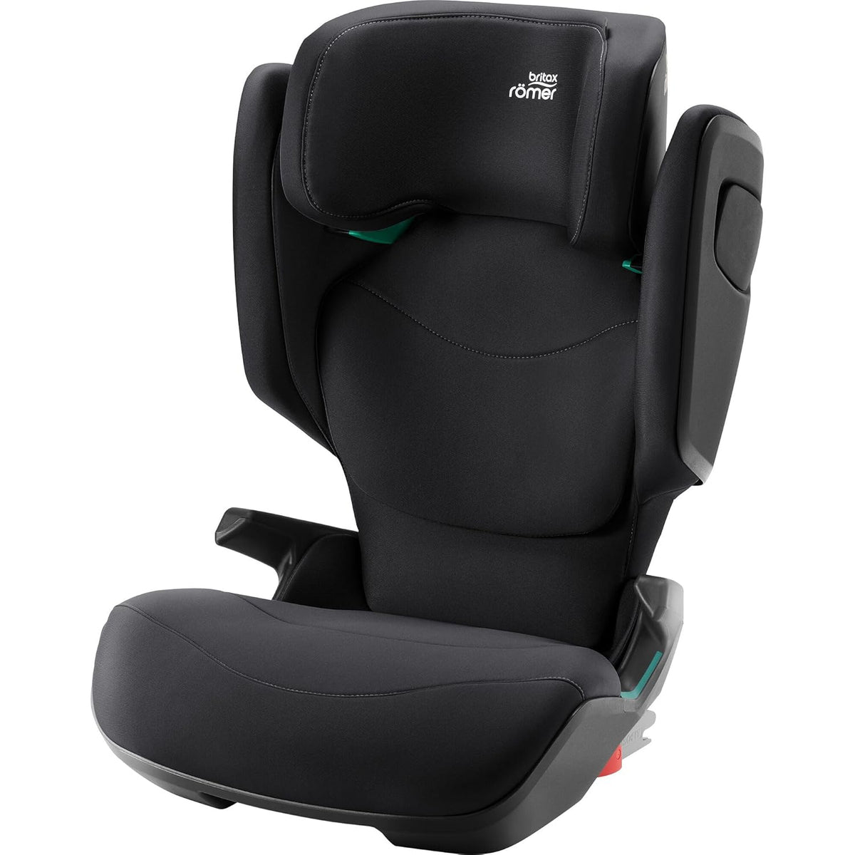 BRITAX RÖMER Kindersitz KIDFIX PRO M, für Kinder von 100-150 cm (i-Size) mit und ohne ISOFIX, 3,5-12 Jahre, Midnight Grey | Classic