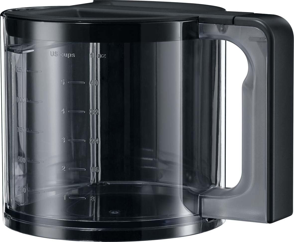 DeLonghi Braun J700 Multiquick 7 Entsafter | Hochleistungs-Entsafter-System | Groer Einfüllschacht (75 mm) | Innovatives Anti-Tropf-System | Kraftvoller 1.000 Watt Motor | silber