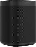 Sonos One Smart Speaker, schwarz – Intelligenter WLAN Lautsprecher mit Alexa Sprachsteuerung, Google Assistant & AirPlay – Multiroom Speaker für unbegrenztes Musikstreaming