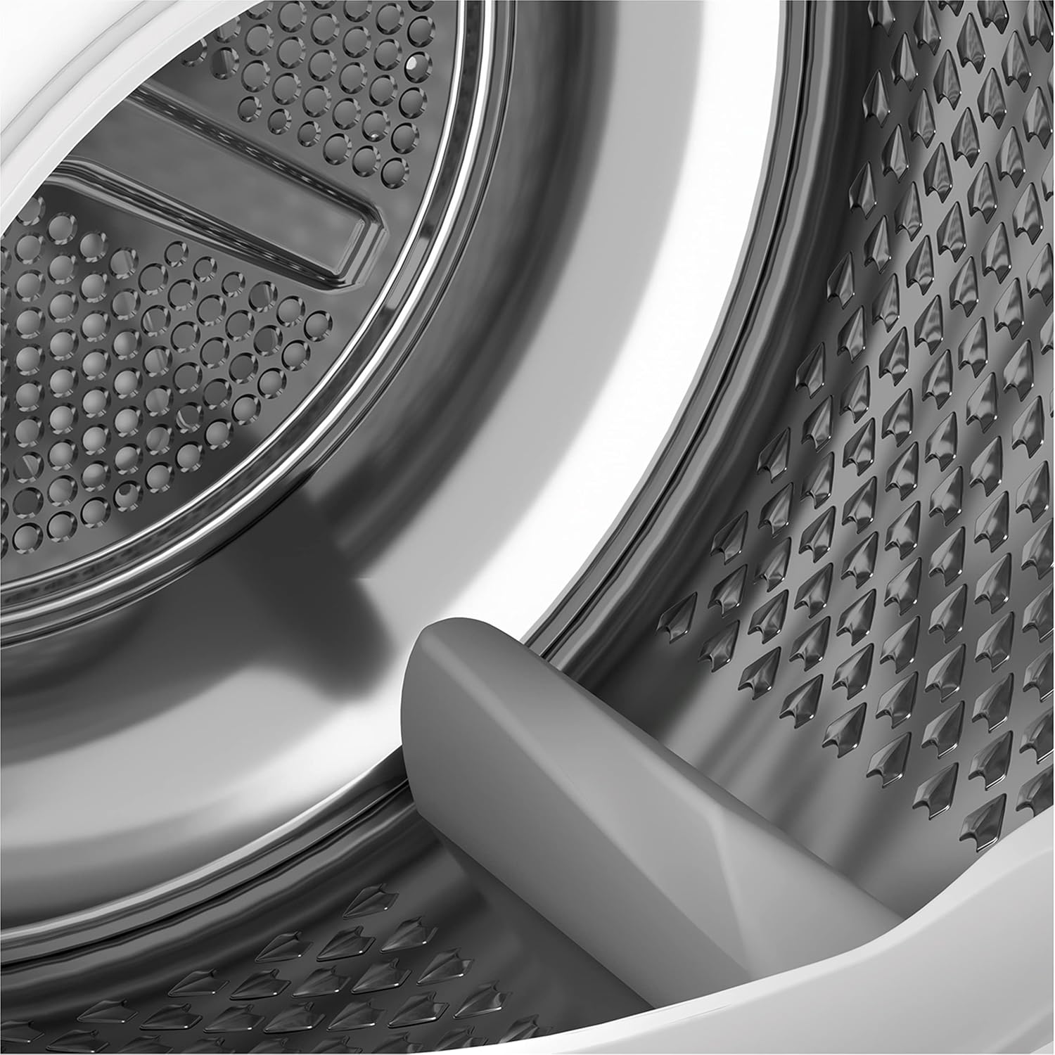 Beko DHC742GXS b300 Wrmepumpentrockner, Frontlader, 7 kg Beladungskapazitt, nur 50,8 cm tief, 15 Programme, Sonsortrocknung, Knitterschutz, Allergikergeeignet, Sulenfhig, Schontrommel, Wei