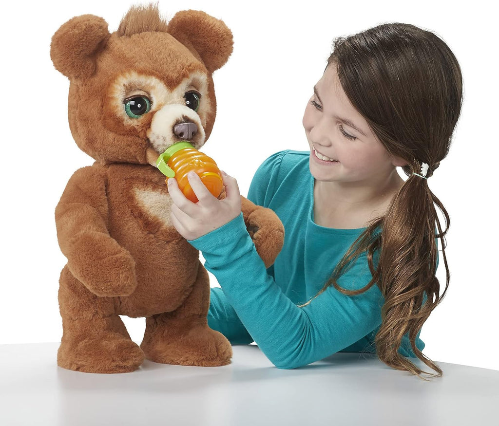 FurReal Cubby, Mein Knuddelbr, interaktives Plüschtier, ab 4 Jahren Braun