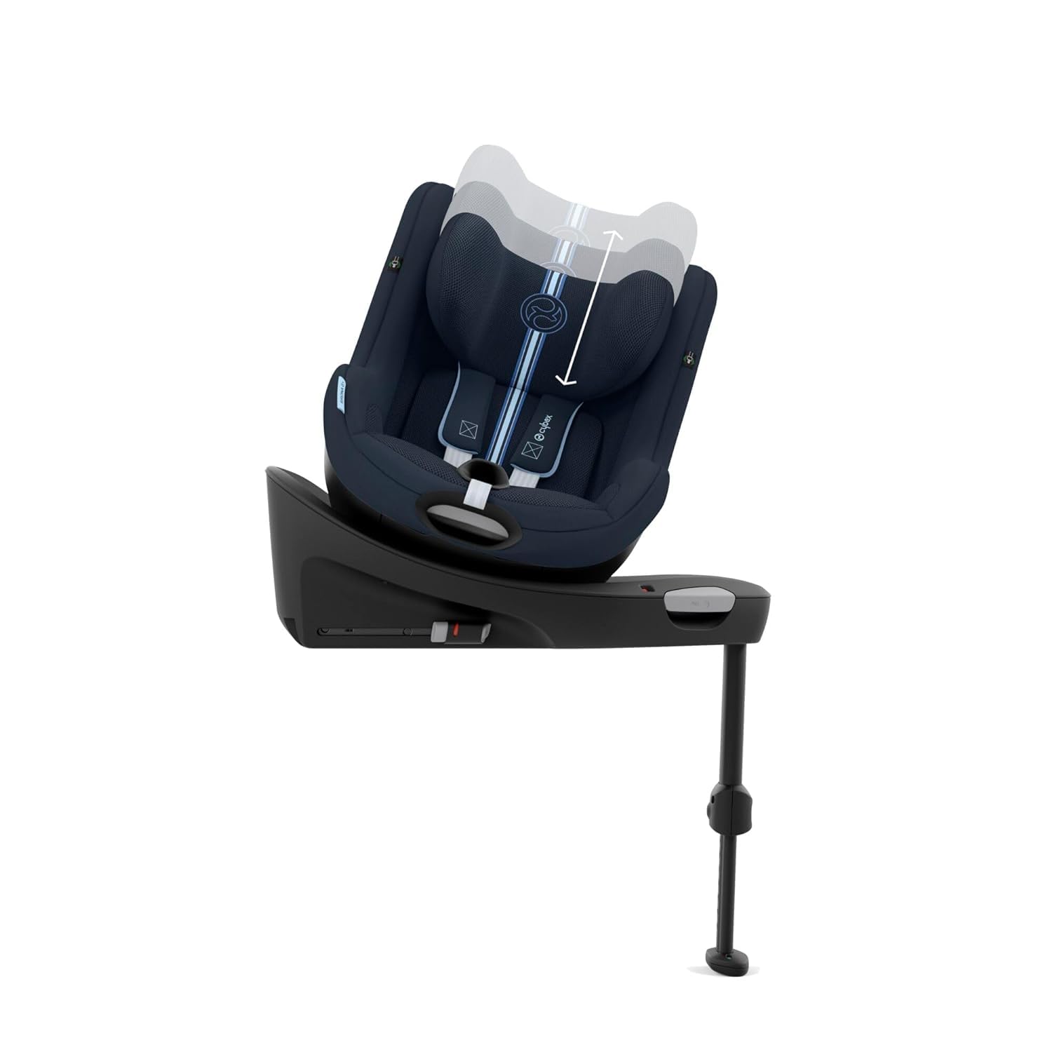 CYBEX Gold ISOFIX Basis, Base G, Für Babyschale Cloud G i-Size und Auto-Kindersitz Sirona G i-Size, Schwarz