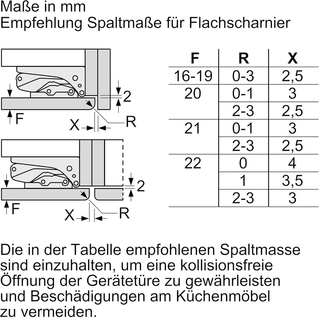 Bosch GIV11ADC0 Serie 6 Einbau-Gefrierschrank, 95 kWh, Jahr, 70 l, LowFrost, FreshSense, 72 x 56
