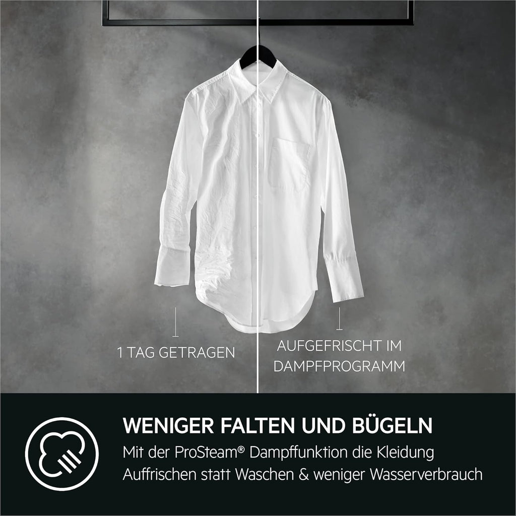 AEG LTR7A71370 Waschmaschine Toplader / Serie 7000 mit ProSteam / ProSteam - Auffrischfunktion / 7,0 kg / Leise / Mengenautomatik / Nachlegefunktion / Wasserstopp / 1300 U/min