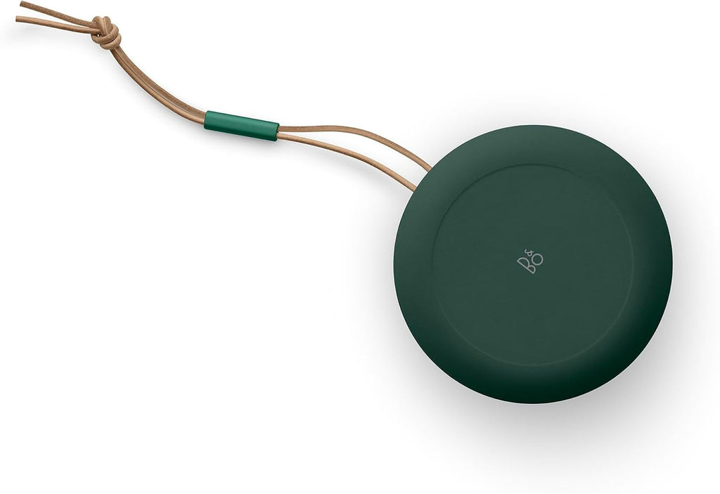 Bang & Olufsen Beosound A1 (2. Gen) – Kabelloser tragbarer IP67 wasserdichter Bluetooth-Lautsprecher mit 360-Grad-Sound, Alexa Voice Assistant & Speakerphone, 18 h Akkulaufzeit - Black Anthracite