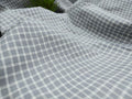 Canhamo Checks ¨C Grey