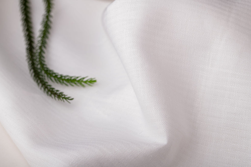 Cannabus ¨C Herringbone White
