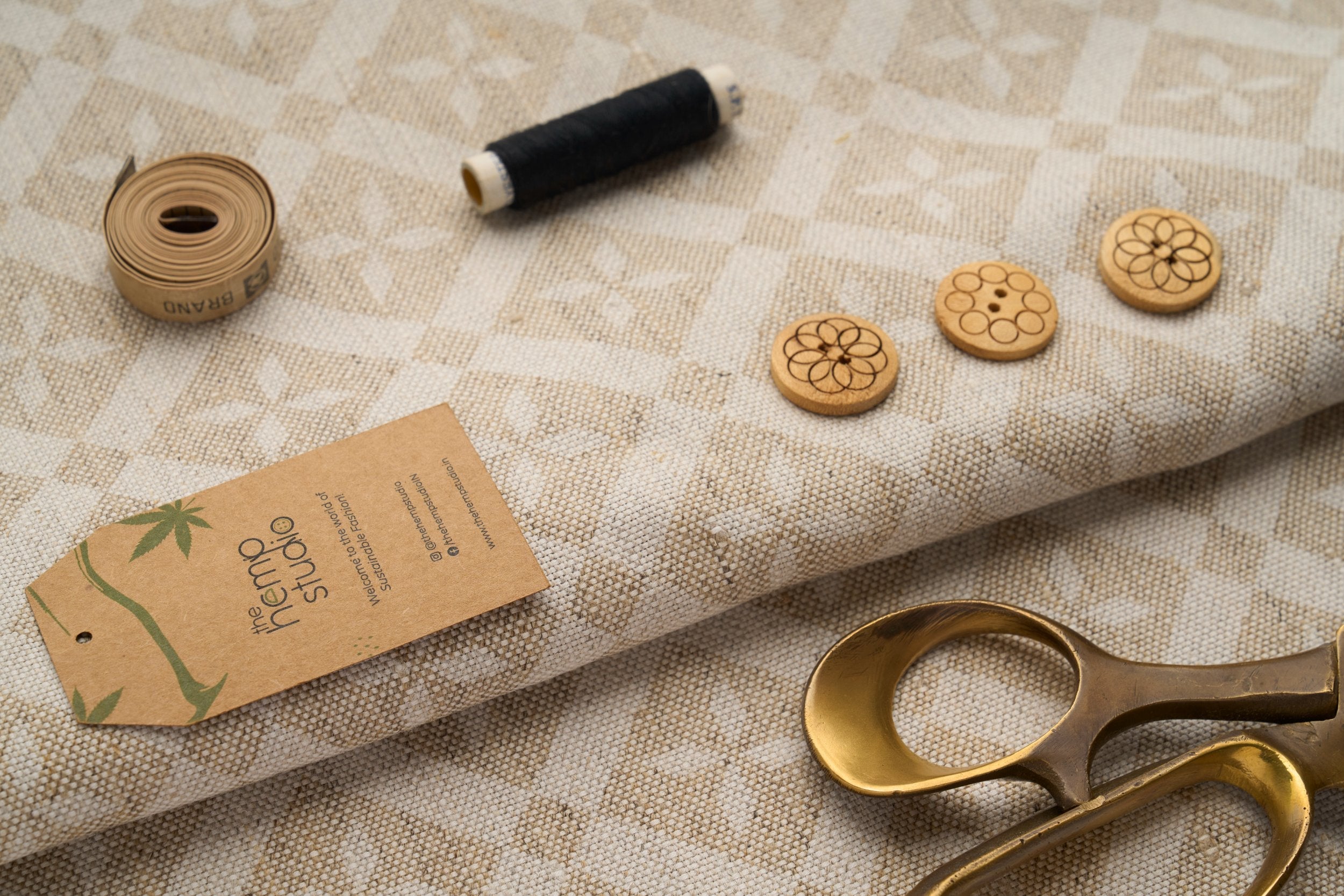 Hemp Natural Eco Prints - Heritage