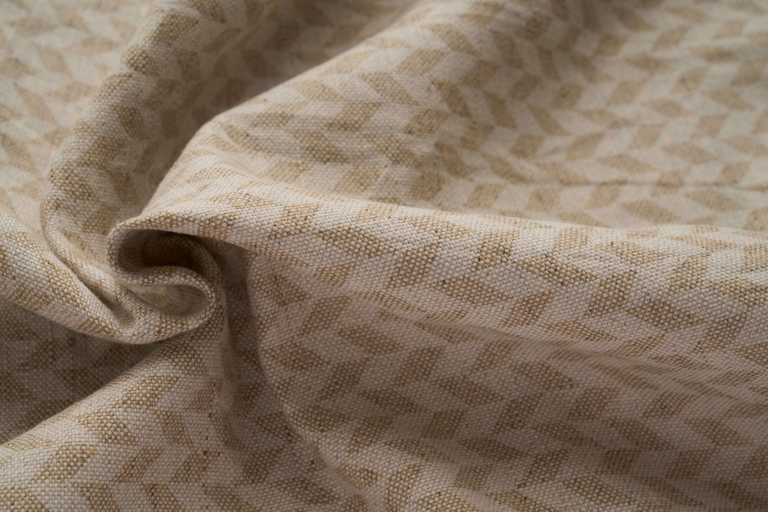 Hemp Natural Eco Prints - Mosaic