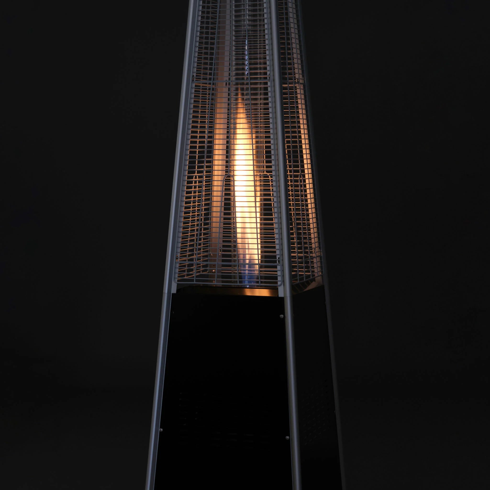 Fornorth Heizstrahler Pyramid 13kW gasbetrieben, schwarz