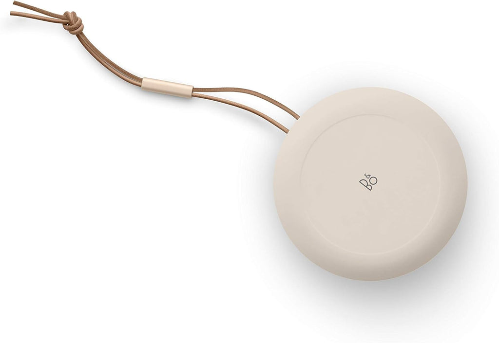 Bang & Olufsen Beosound A1 (2. Gen) – Kabelloser tragbarer IP67 wasserdichter Bluetooth-Lautsprecher mit 360-Grad-Sound, Alexa Voice Assistant & Speakerphone, 18 h Akkulaufzeit - Black Anthracite