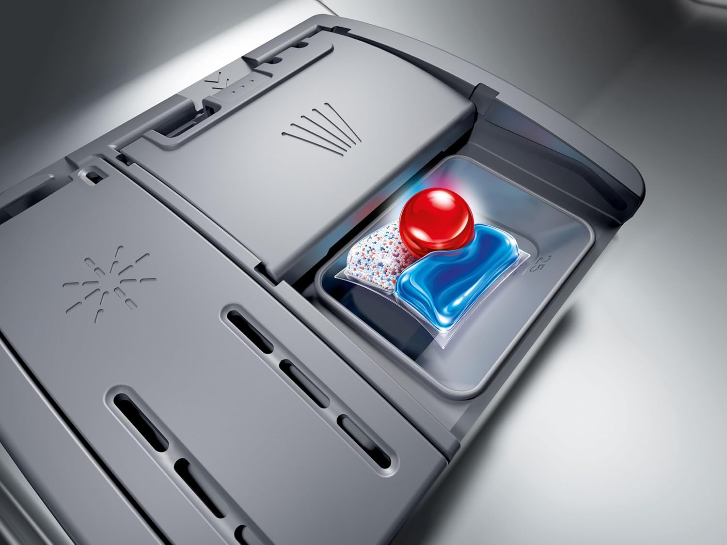 Bosch SMU4ETS08E, Serie 4, Smarter Unterbau-Geschirrspüler 60 cm, Besteckkorb, Spülmaschine mit Programmassistent, besonders Leise, höhenverstellbarer Oberkorb, Automatische Türöffnung, Edelstahl