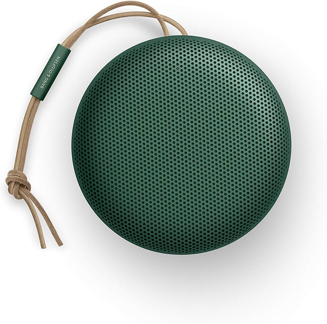 Bang & Olufsen Beosound A1 (2. Gen) – Kabelloser tragbarer IP67 wasserdichter Bluetooth-Lautsprecher mit 360-Grad-Sound, Alexa Voice Assistant & Speakerphone, 18 h Akkulaufzeit - Black Anthracite