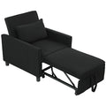 HOMCOM Schlafsessel Klappbett 3in1 verstellbar mit Rollen