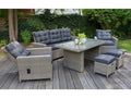 Alu-Luxus Dining-Set »Asti«, 6-teilig