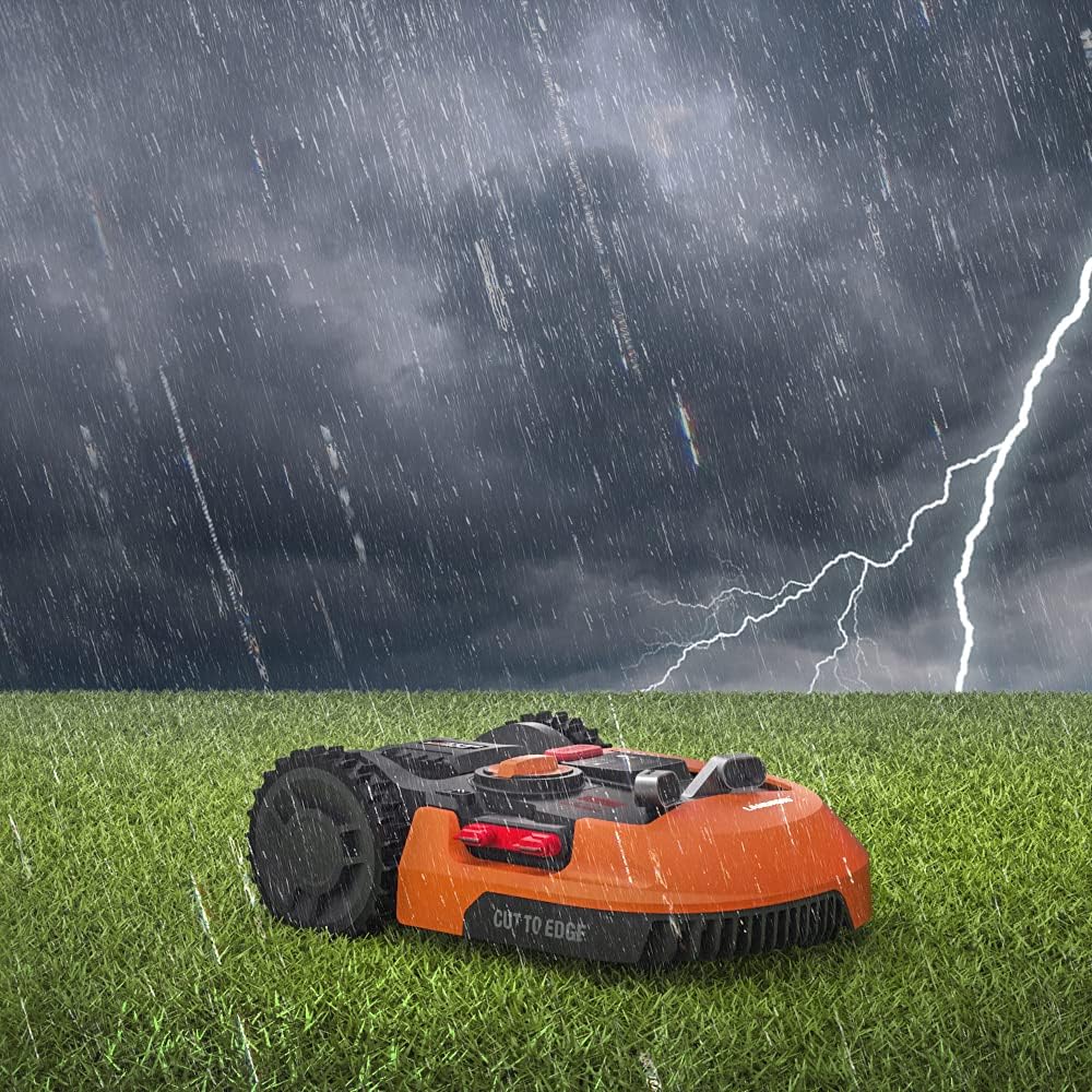 WORX Landroid Vision M600 Mhroboter WR206E.1 für Grten bis 600m - intelligenter Mhroboter ohne Begrenzungskabel – WLAN & Bluetooth – aktive Hindernisvermeidung mit KI-Technologie – APP Steuerung