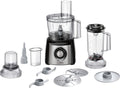 Bosch MCM3501M Küchenmaschine MultiTalent 3, 800 Watt, schwarz/Edelstahl