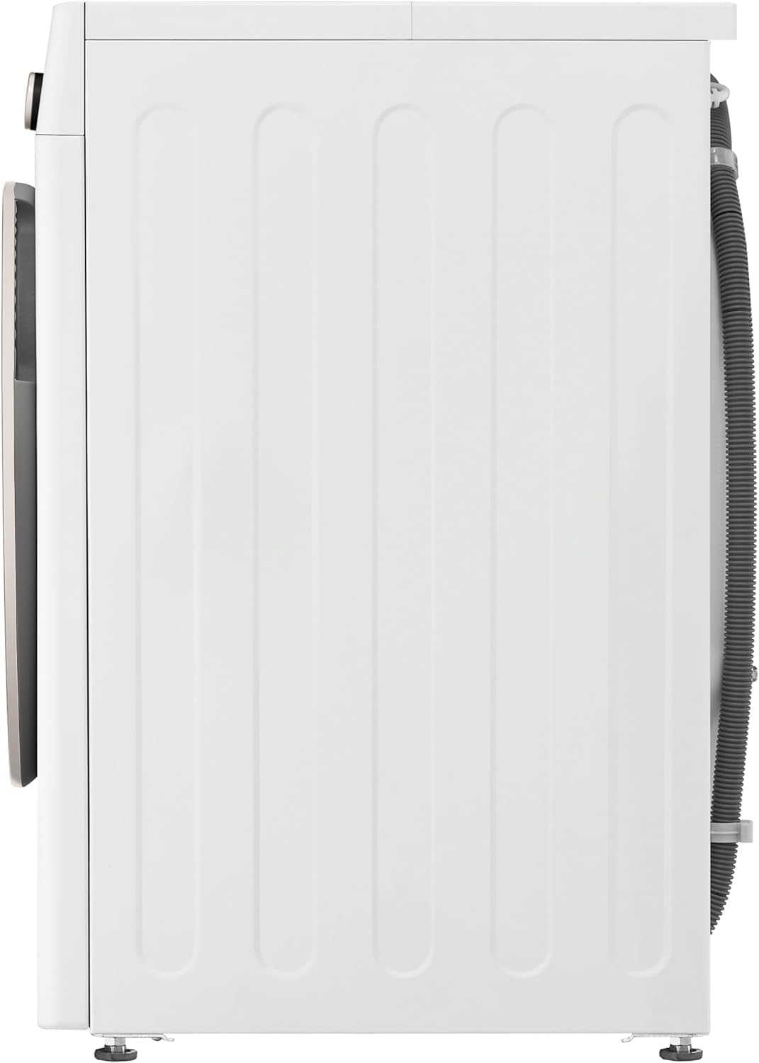 LG F4WV7080, Klasse A, Frontlader-Waschmaschine 8 kg, 1400 U/Min, AI Direct Drive, Wi-Fi, Tiefenreinigung mit Dampf, Groe Kapazitt, TRIPLE A, Auentür aus Sicherheitsglas, 62 x 60 x 85 cm  Wei