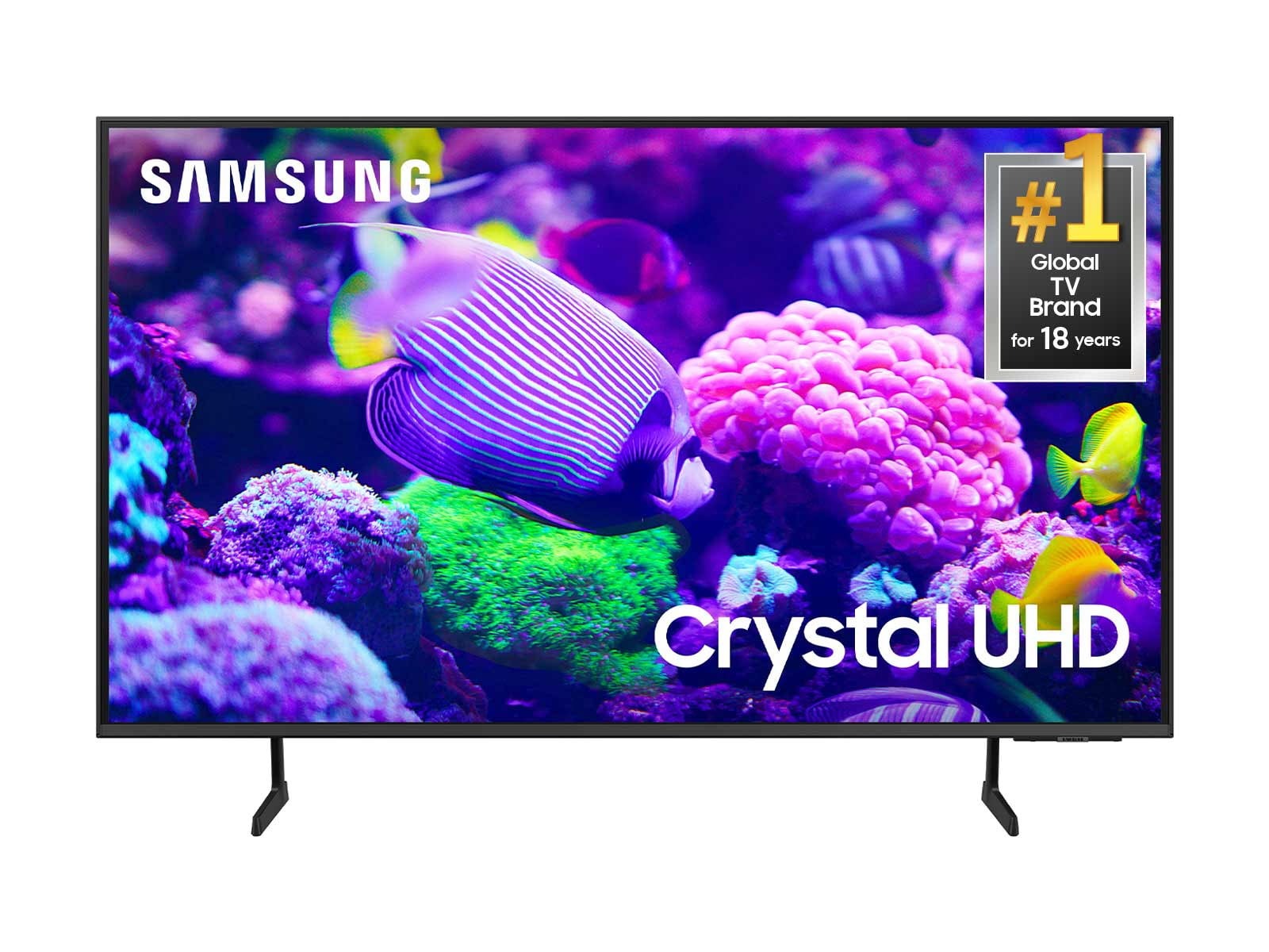 Samsung 85″ Crystal UHD 4K Smart TV DU7200B with PurColor, HDR and Tizen OS – 2024 Model