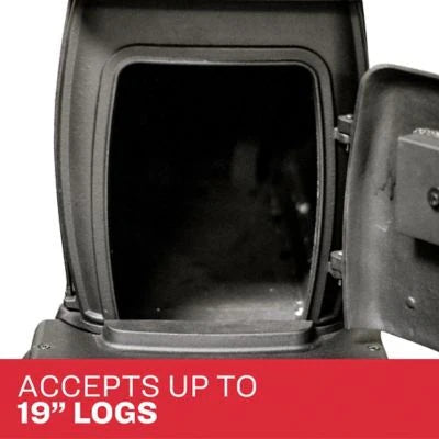 2025 900 square feet EPA-exempt cast iron stove