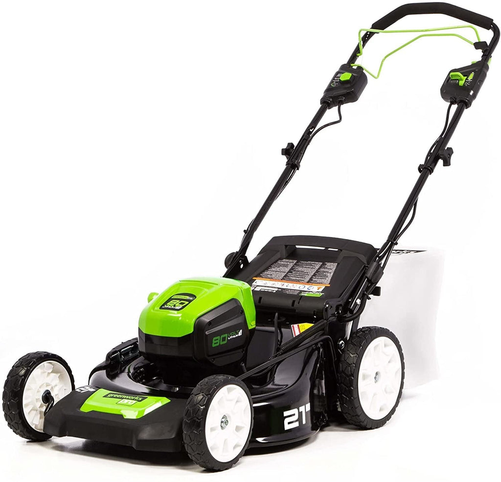 80V Battery-Powered Lawn Mower, 53 cm (21 inch), Self-Propelled, Brushless | Greenworks