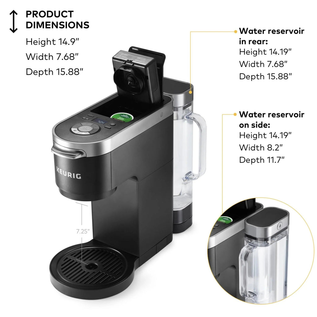 Keurig K-Duo Plus coffee machine for single servings and pots