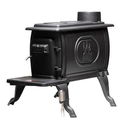 2025 900 square feet EPA-exempt cast iron stove