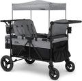 Jeep Wrangler Deluxe 4-seater stroller by Delta Children Premium Quad stroller